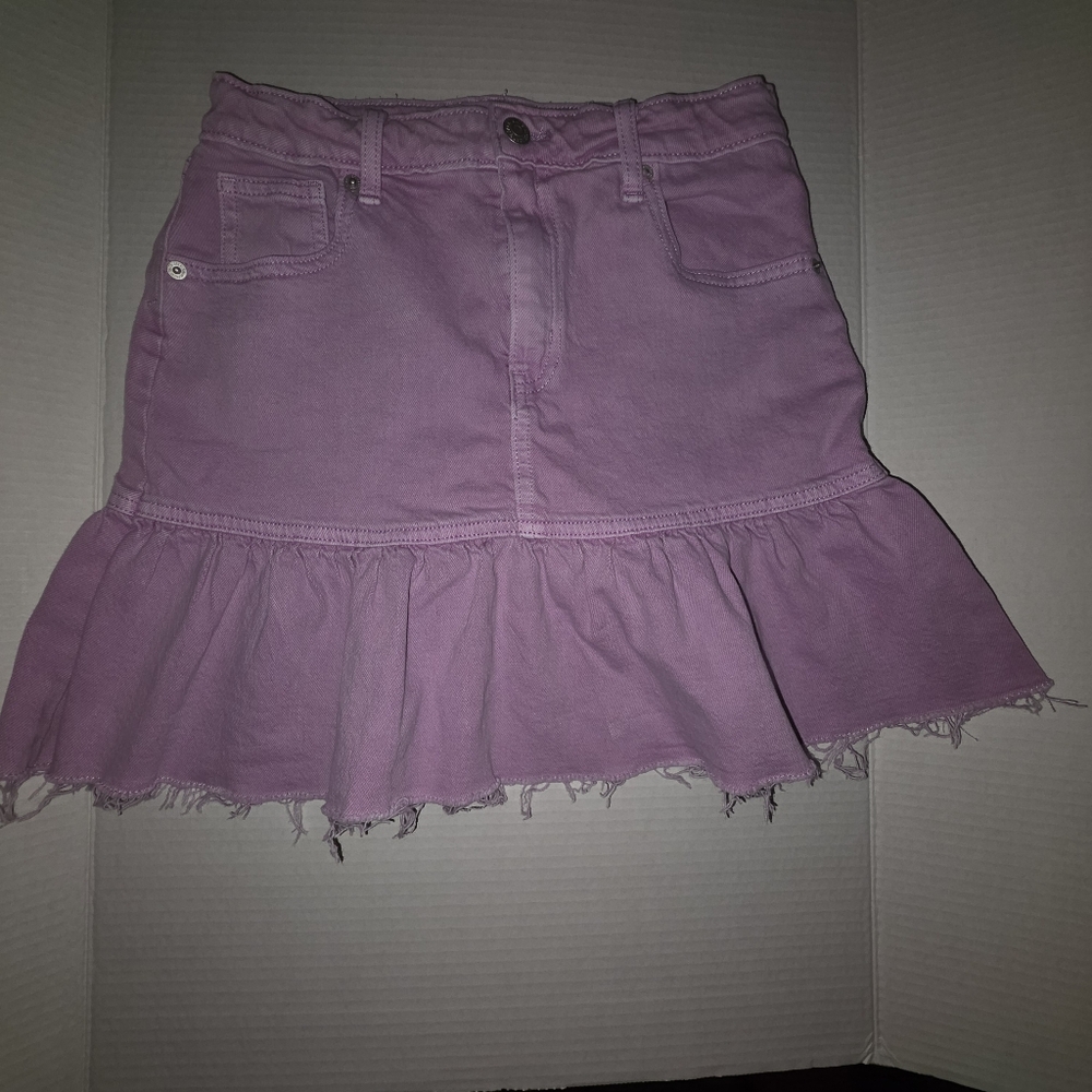 Cat & Jack Purple Denim Skirt